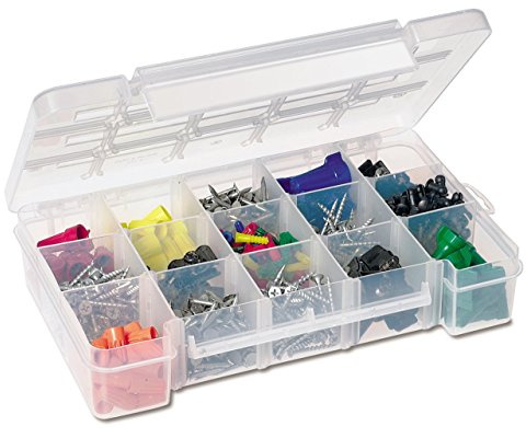 Akro-Mils 5805 Plastic Parts Storage Case for Hardware and Craft, Medium