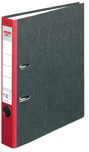 Herlitz max. file nature Classeur A4 5 cm Rot