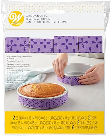 Wilton Bake Even Strip Set 6 Piece