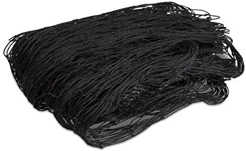 Windhager Katzenschutz-Netz, Katzengitter, Katzenschutz-Netz Katzennetz für Balkon, Balkon Terrasse und Fenster, Robustes HDPE-Gewebe, 2,5 x 4 m, schwarz