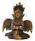 Exotic India Naga Kanya Messing Statue, 10,1 x 8,5 x 4,5 cm