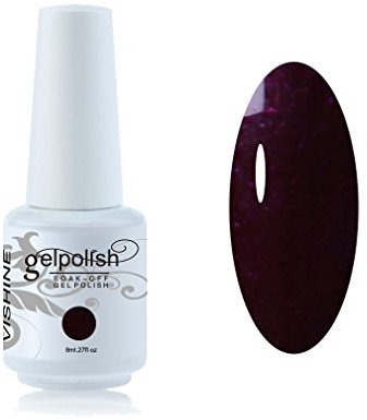 Vishine Nagellack, 8 ml, semi-permanent, Gel, UV, LED, Soak-Off, Maniküre, Aubergine #1339