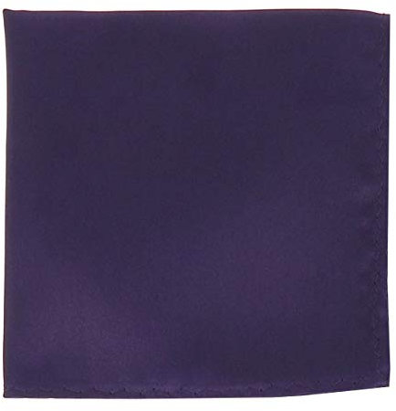 Pochette Costume Violette - Mouchoir de Poche Homme Violet - Accessoire Carré Poche de Veste - Mariage, Cérémonie