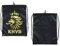 KNVB - Gymbag With Logo, Black/Gold