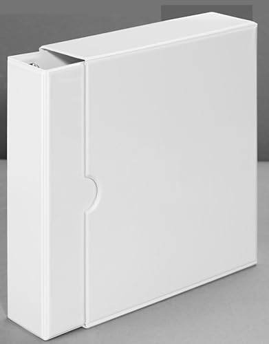 EICHNER PVC-Schuber+Ringbuch A4 4 Löcher Weiß