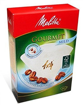 Melitta Gourmet MILD Coffee Papers Pk 80.
