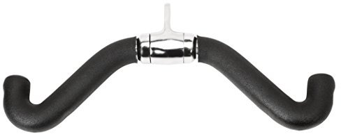 Bad Company Trizeps-Griff in W-Form inkl. Drehgelenk und Neoprengriffen für den Kabelzug I BC-63