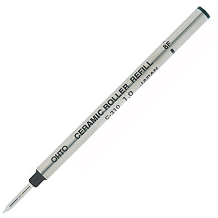 Ohto C-310P Ceramic Roller Ball Pen Refill - 1.0 mm - Black by OHTO