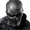 Taktische Maske Totenkopf Vollgesicht mit Metallnetz Augenschutz - Airsoft/BB Gun/CS Spiel - Zombie Masken Köpfe Gruselig für Cosplay Party Halloween knifflige Männer & Frauen