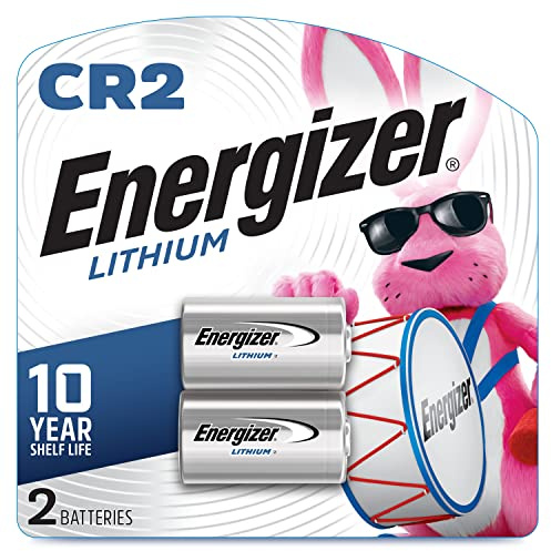Energizer CR2 Lithium Batteries (2 Pack), 3V Photo Batteries