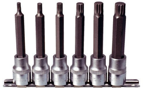 KS Tools 911.1358 Jeu de douilles tournevis 1/2 110 mm