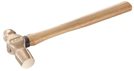 FACOM 202H.1SR Mechanic's Hammer with Spherical Face 450G Spark-Free Pack of 1