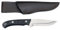 Giesser Messer Jagdmesser - Klinge 11 cm - 57-58 HRC Rockwell, gestanzt, Griff aus edlem Mikarta - vernietet - mit Sattelledertasche, Rostfrei, 7990 3