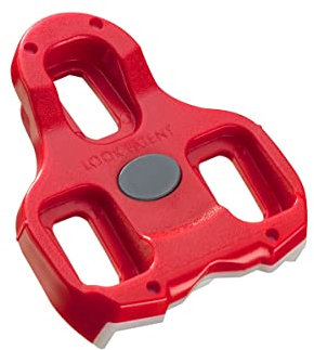 LOOK Cycle - KEO Cleat Fahrrad-Cleats mit Memory-Positionier-Funktion - Kompatibel mit Allen auf dem Markt erhältlichen Pedalen - Minimales Gewicht, kompakte Größe - 9° Winkelfreiheit - Farbe Rot