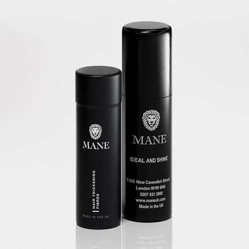 Mane - Haarfasern & Versiegelung und Glanz - hellbraun