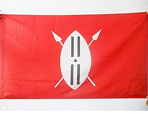 AZ FLAG Bandiera Masai 150x90cm - Bandiera dei Maasai - Kenya 90 x 150 cm Foro per Asta