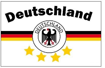 TS24direkt Deutschland Fahne (D4) weiß