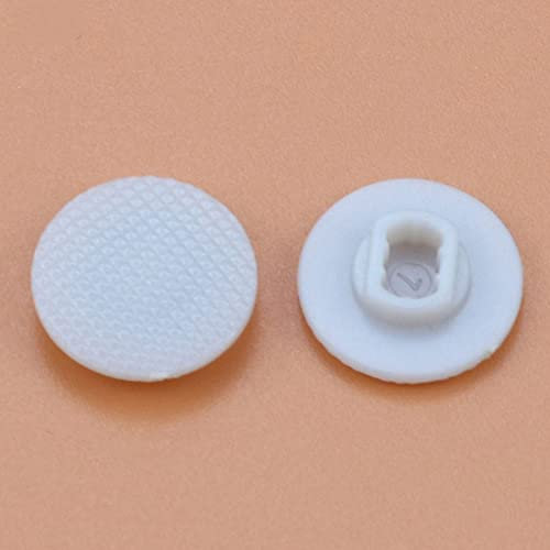 gametown® 2 Pcs Analog Joystick Stick Cap Button Controller Thumbstick für Fat PSP 1000 PSP 1001 (Grau)