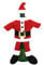 Santa Wine Bottle Cover Soft Plush Toy Jacket Legs Hat Gift Novelty Dinner Bag Present Festive Decoration Fun Father Christmas