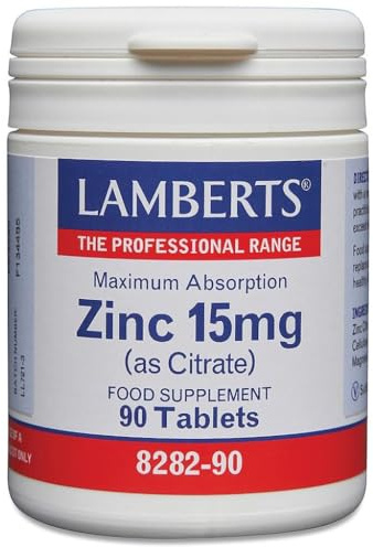 Zinkcitrat 15MG CAP 90 CAP.