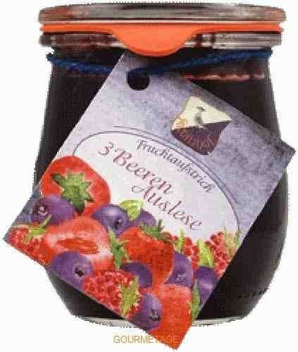 3 Beeren Auslese Fruchtaufstrich - Kiebitzhof 220g - Bioland