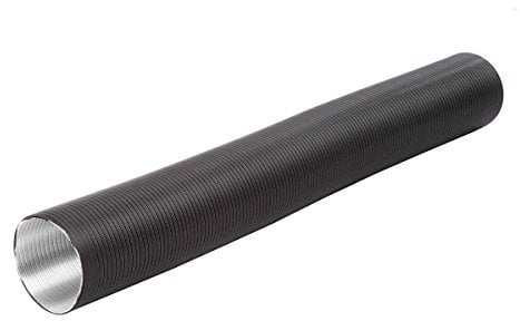 Justus Alu-Flexrohr 9213 03 Schwarz 60-150 cm Aluminium flexibel Lüftungsrohr