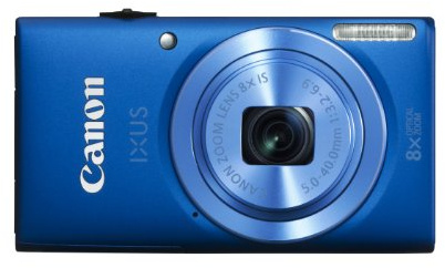 Canon IXUS 132 Digitalkamera (16 MP, 8-Fach Opt. Zoom, 6,9cm (2,7 Zoll) Display, bildstabilisiert) blau