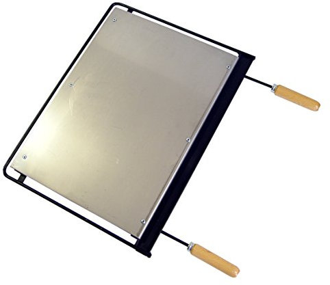Imex El Zorro 71626 - Plancha para barbacoa, hierro, Gris, 60 x 41 cm