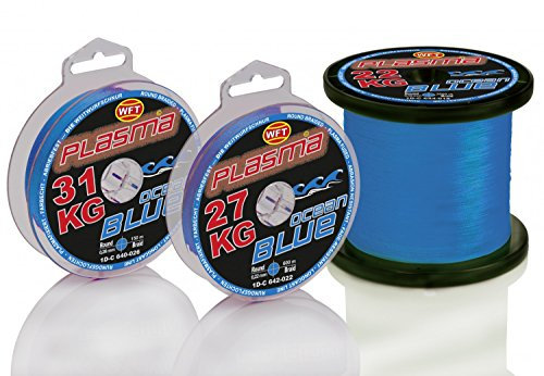 WFT KG Plasma Round 150m geflochtene Schnur 0,08mm-0,36mm, Durchmesser:0.26mm, Farbe:Blau