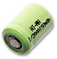 vhbw Akku Ersatz für 1/3AAA für Modellbau (150mAh, 1,2V, NiMH)