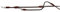 TRIXIE Active V-Leine, rundgen, 2,00 m/ 13 mm, T16332 braun Small/Medium