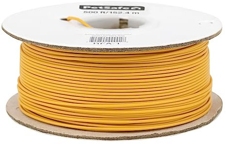 PetSafe Alambre de límite, Carrete de 500 pies de Alambre de Cobre de Calibre 20 de núcleo sólido, Alambre de Valla para Mascotas en el Suelo, los Colores Pueden Variar, Amarillo