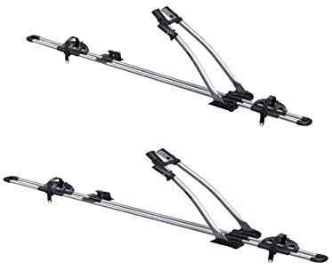 Thule 532 FreeRide Portabici per Tetto Auto, Dublo
