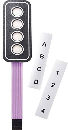 TASTATUR 1X4 M.BESCHRIFTUNGSSTR. AC3533