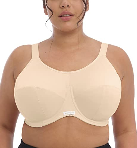 Elomi 8041 Energise U/W Full Cup Supportive Multiway J Hook Sports Bra