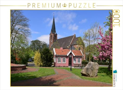 CALVENDO Puzzle Ortskern Rütenbrock | 1000 Teile Lege-Größe 64 x 48 cm Foto-Puzzle für glückliche Stunden