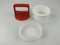 TUPPERWARE Küchenhelfer Hamburger-Maker Former Presse Frikadellen + Behälter 15261