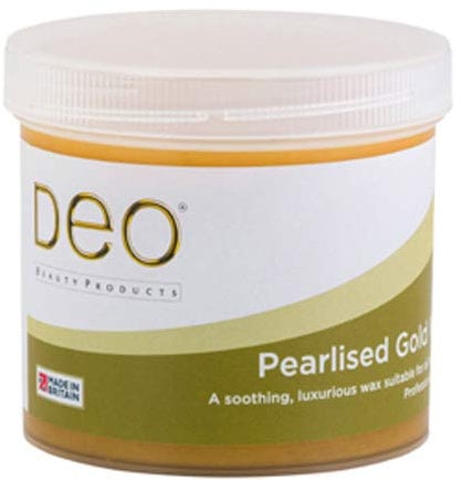 Deo Premium Gold Wax 425g Pot Tub Leg Body Warming x 1-8180
