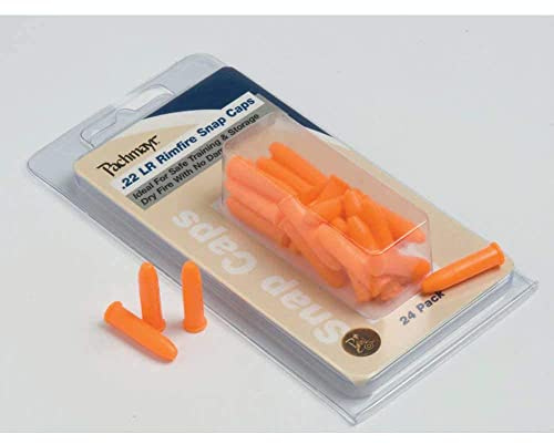 Pachmayr Unisex-Erwachsene Kunststoff-Sicherheits-Schnappkappen, 22 l, 24 Stück, Orange, Einheitsgröße