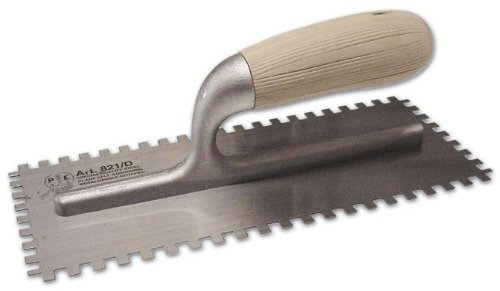 Frattone in Acciaio Dentato 4 Lati 280x120 mm Pavan art. 821/D Greca 5x7 mm