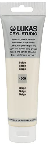 Lukas Cryl Studio 125 ml, Acrylfarbe in Premium-Qualität, Beige