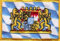 Patch zum Aufbügeln oder Aufnähen : Bayern mit Wappen