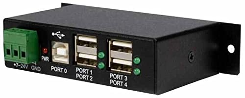 StarTech. com 4 Port montieren Rugged Industrial USB Hub – 4 x Pin Buchse Typ A USB 2.0 USB