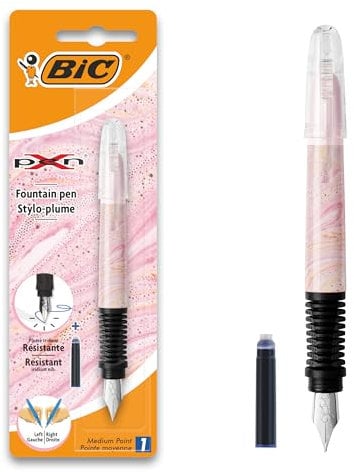 BIC - 8795002 - X Pen Decors Fountain Pen - Blister of 1