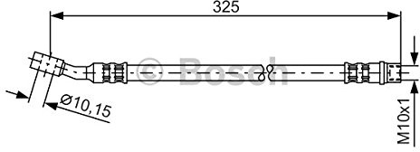 Bosch 1987476394 Brake Hose