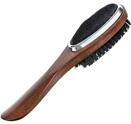 Home-it 3 in 1 Kleiderbürsten Kleiderpflege Kleiderbürste und Fusselentferner - Fusselbürste und Schuhlöffel