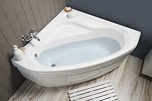 Baignoire d'angle Varia - 120 x 120, Avec tablier