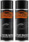 TRISTARcolor RAL 3000 Feuerrot und hochglanz Klarlack Spraydose (jew. 400 ml)