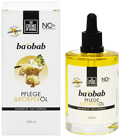 The Essence of Africa Baobab Pflegeöl, kalt-gepresst, 100 ml