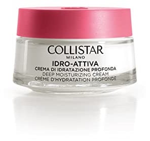 Collistar Crema di Idratazione Profonda, Ricca e fondente, Idratante ed effetto barriera, Per tutti i tipi di pelle, ottimale per quelle secche, 50 ml